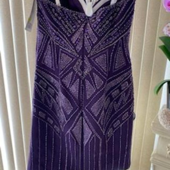 WOW!  Gape Heavily Beaded Strapless Formal Dress 4 - Picture 4 of 7